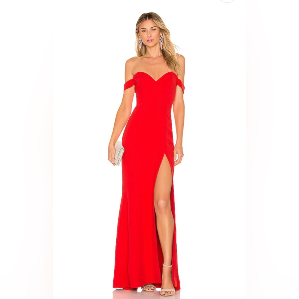 NBD Maracuya Gown in Red